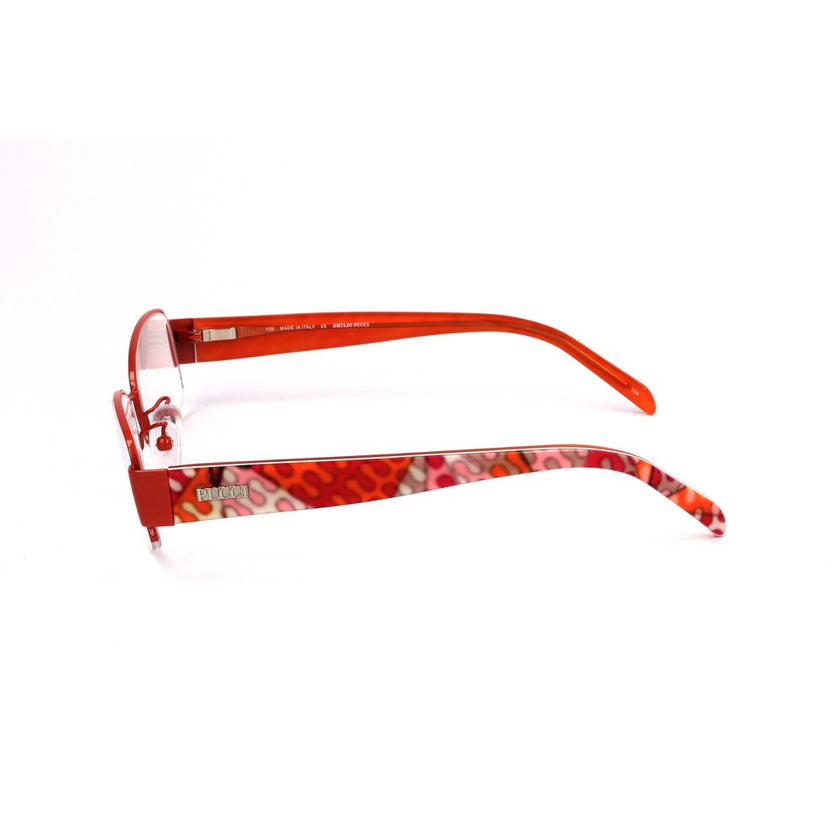 Emilio Pucci Orange Metal Glasses (Frames) Emilio Pucci
