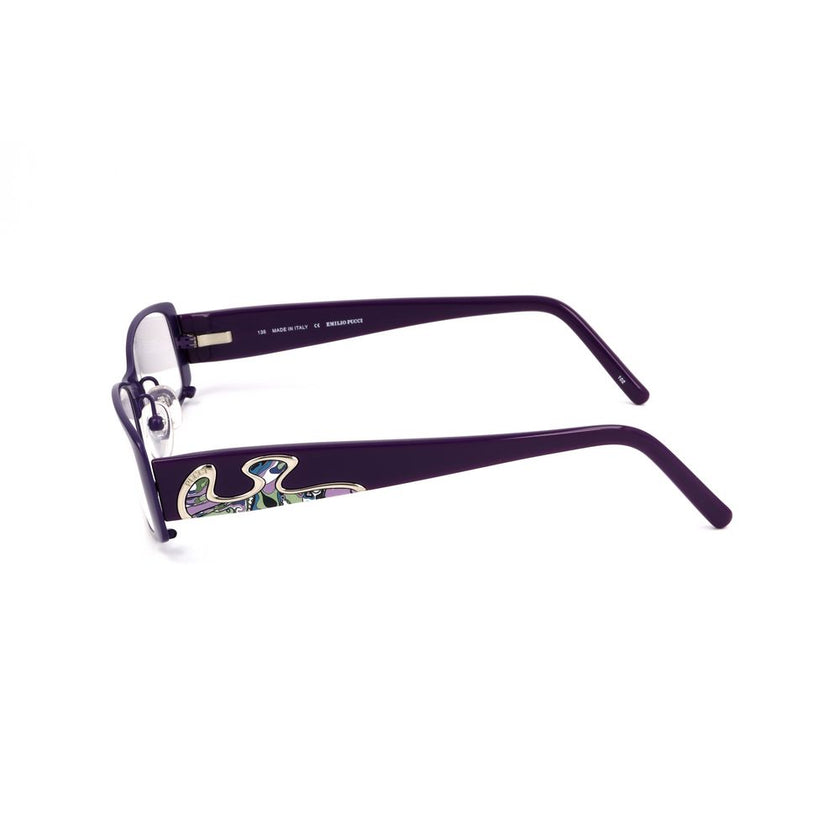 Emilio Pucci Purple Metal Glasses (Frames) Emilio Pucci