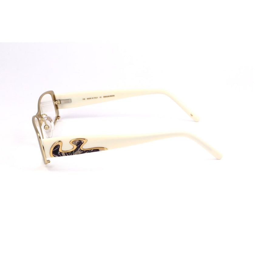 Emilio Pucci Gold Metal Glasses (Frames) Emilio Pucci