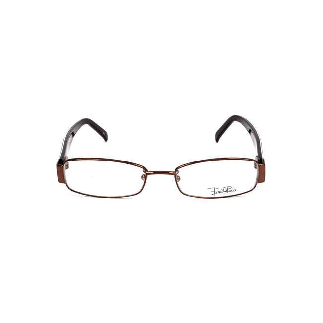 Emilio Pucci Brown Metal Frames Emilio Pucci