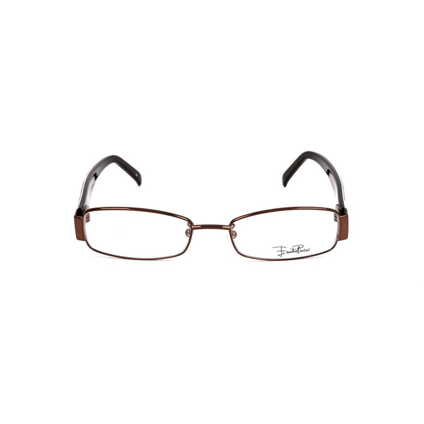 Emilio Pucci Brown Metal Glasses (Frames) Emilio Pucci