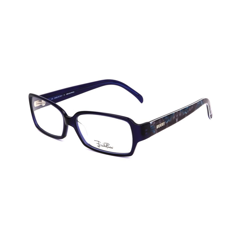 Emilio Pucci Blue Plastic Glasses (Frames) Emilio Pucci