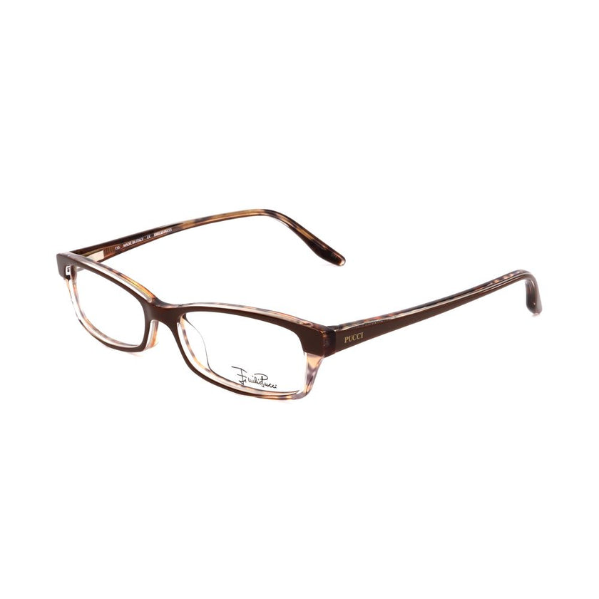 Emilio Pucci Brown Plastic Glasses (Frames) Emilio Pucci
