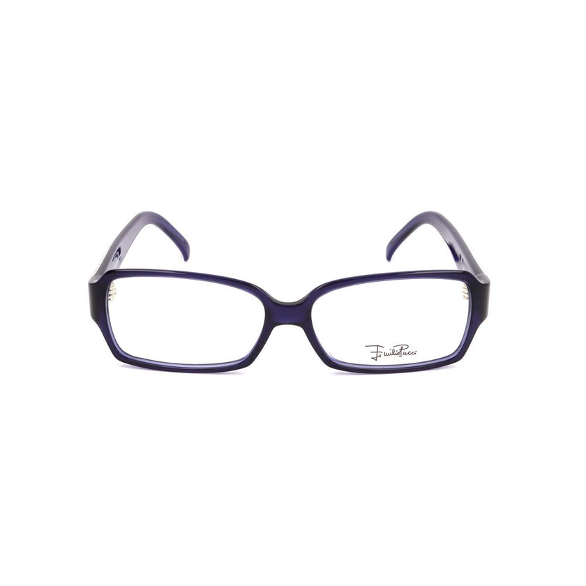 Emilio Pucci Blue Plastic Glasses (Frames) Emilio Pucci