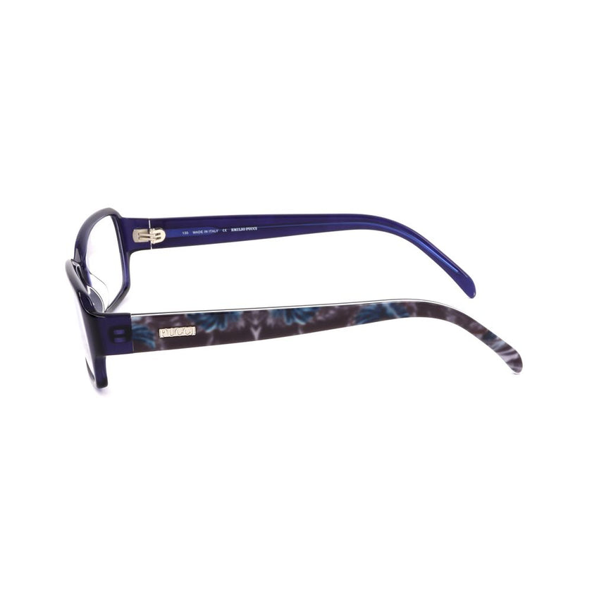 Emilio Pucci Blue Plastic Glasses (Frames) Emilio Pucci