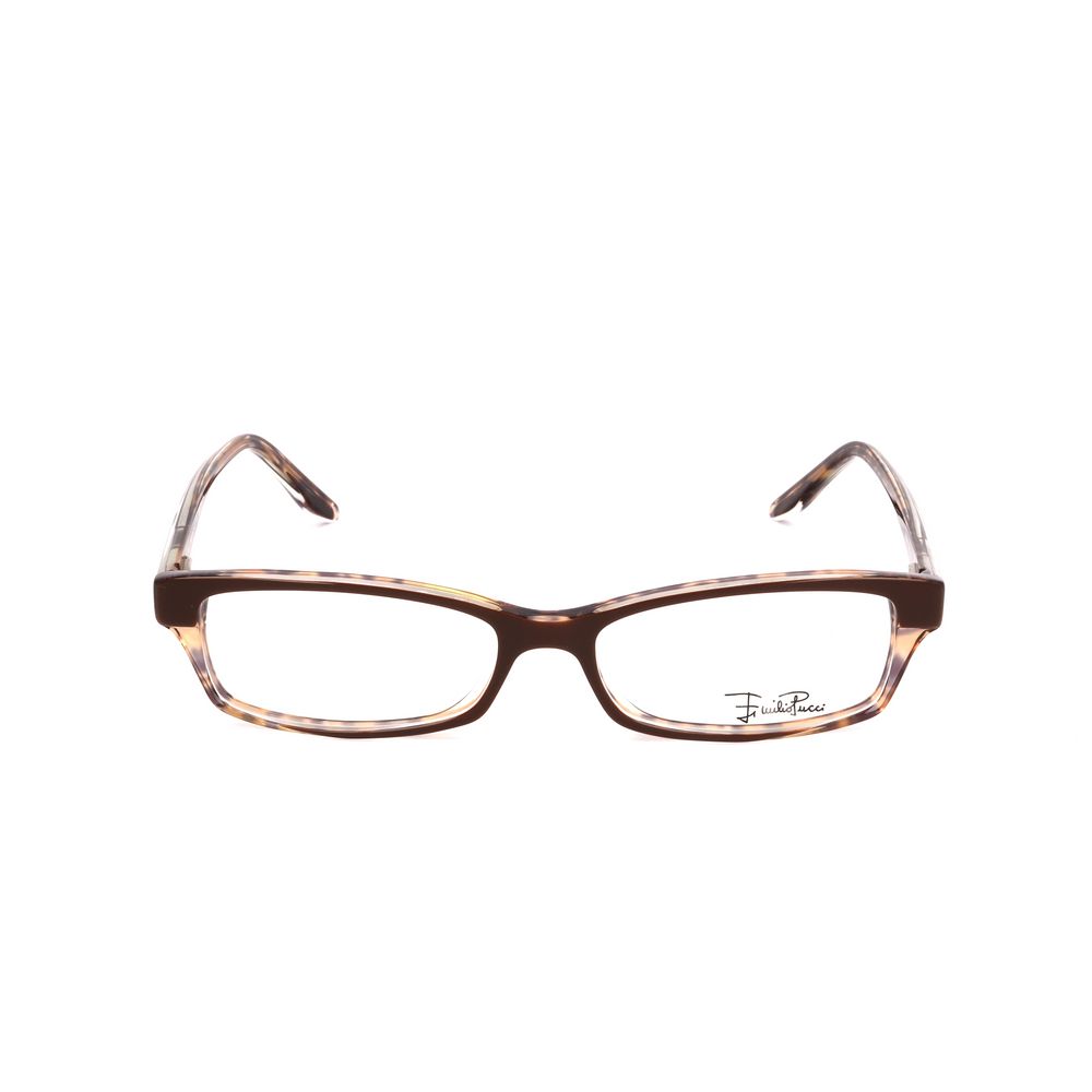 Emilio Pucci Brown Plastic Frames Emilio Pucci