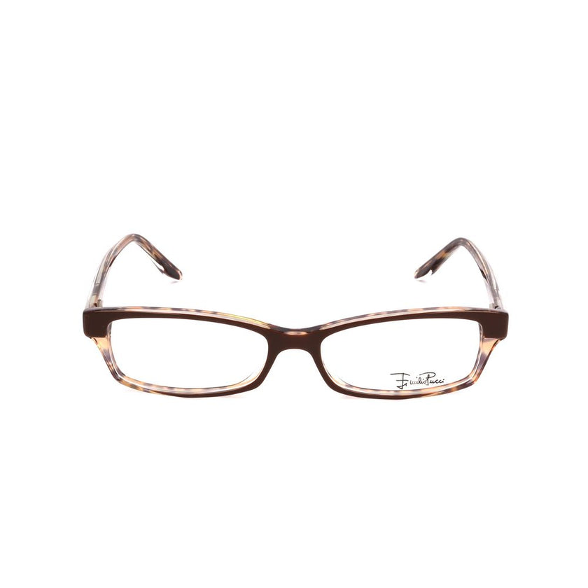 Emilio Pucci Brown Plastic Glasses (Frames) Emilio Pucci