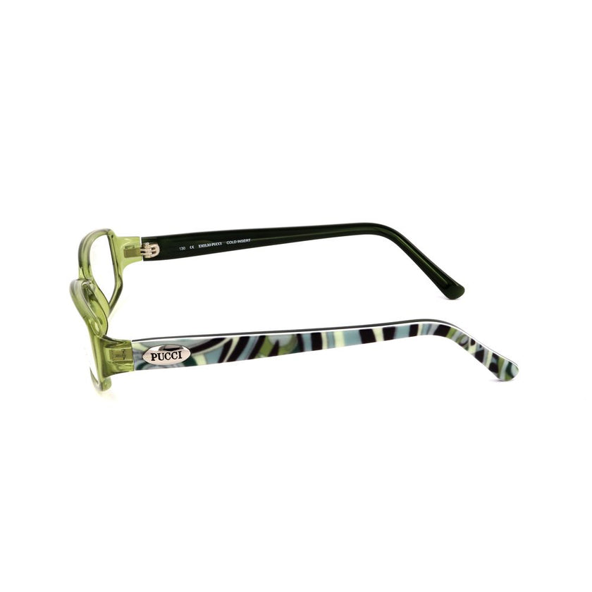 Emilio Pucci Green Plastic Glasses (Frames) Emilio Pucci