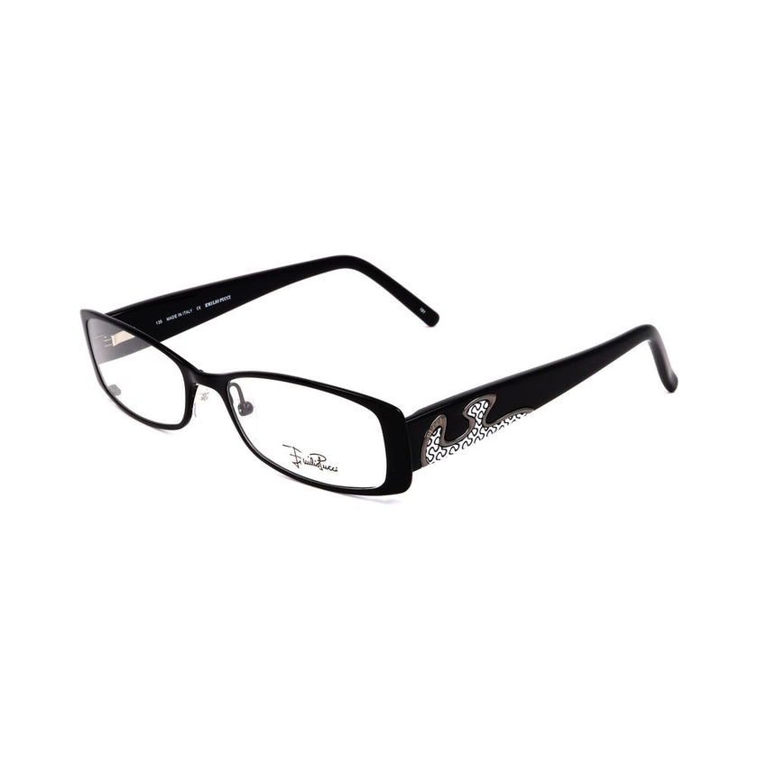 Emilio Pucci Black Metal Glasses (Frames) Emilio Pucci