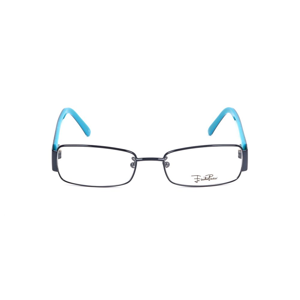 Emilio Pucci Blue Metal Frames Emilio Pucci