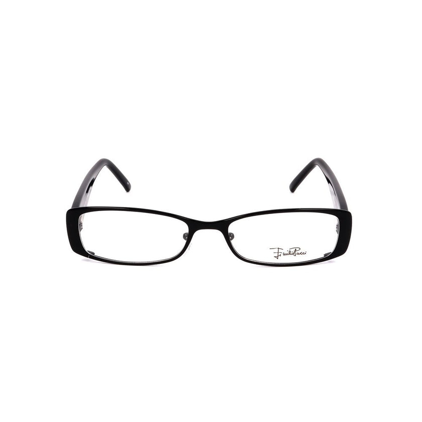 Emilio Pucci Black Metal Glasses (Frames) Emilio Pucci