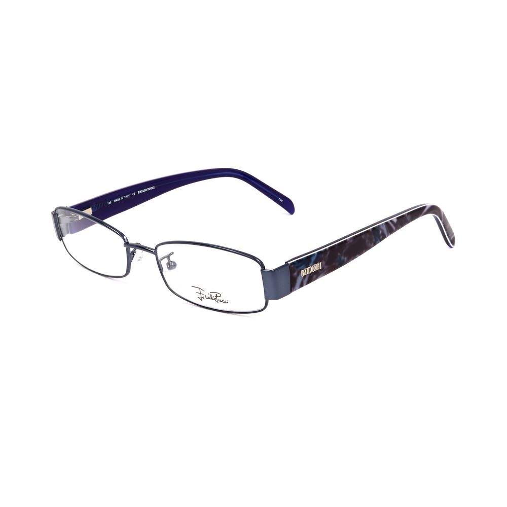Emilio Pucci Blue Metal Frames Emilio Pucci
