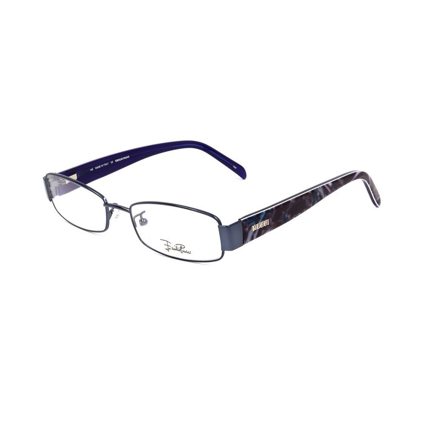 Emilio Pucci Blue Metal Glasses (Frames) Emilio Pucci