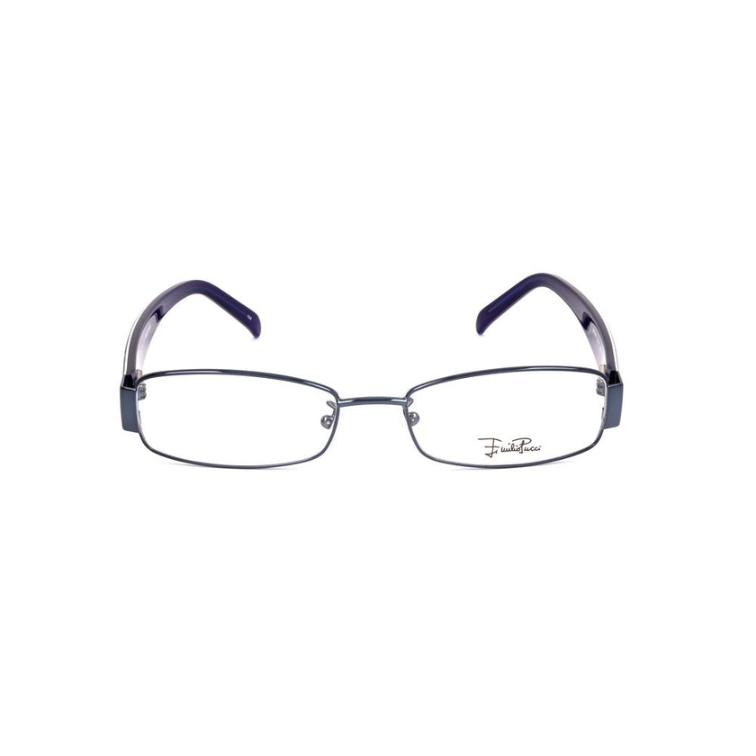 Emilio Pucci Blue Metal Glasses (Frames) Emilio Pucci