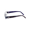 Emilio Pucci Blue Metal Frames Emilio Pucci