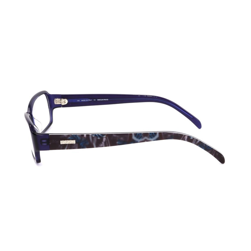 Emilio Pucci Blue Plastic Glasses (Frames) Emilio Pucci