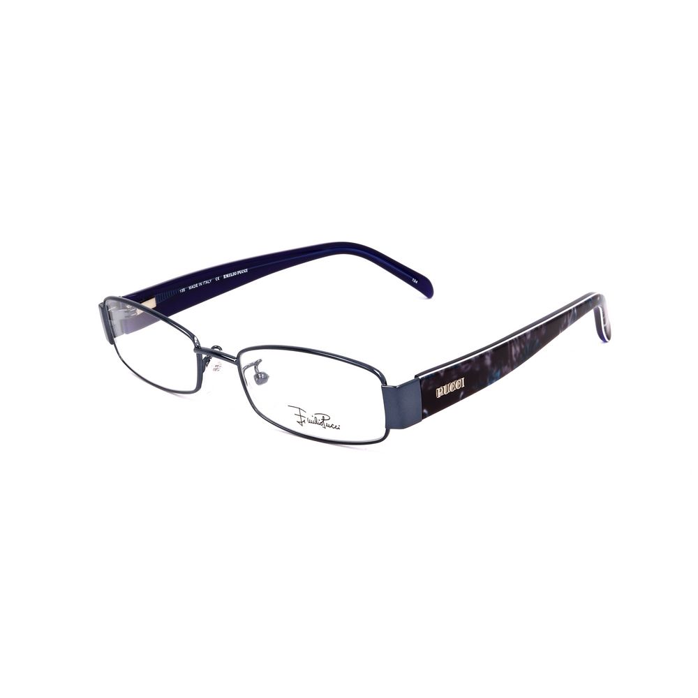 Emilio Pucci Blue Metal Frames Emilio Pucci
