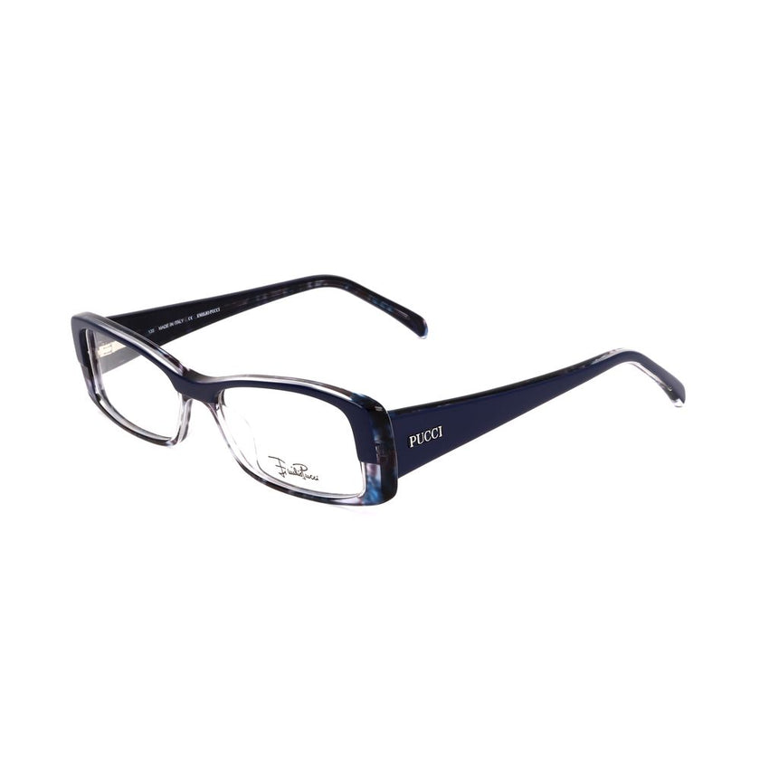 Emilio Pucci Blue Plastic Glasses (Frames) Emilio Pucci