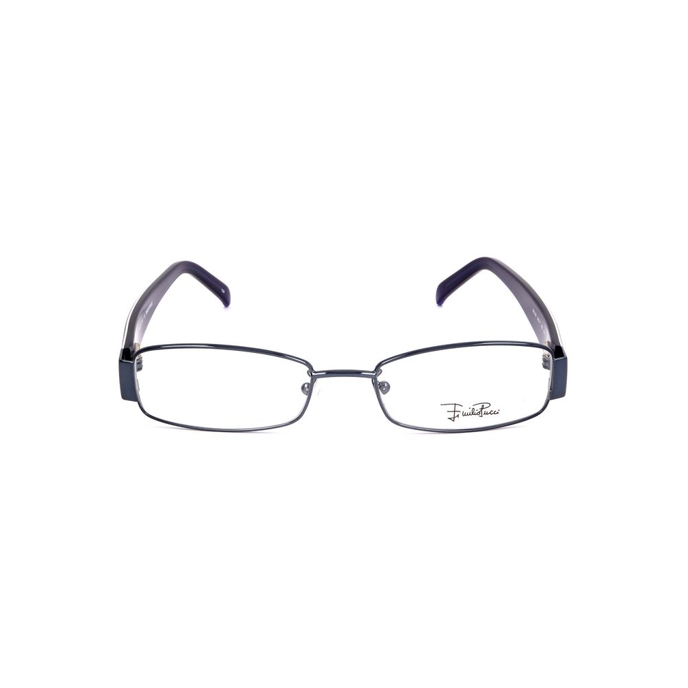 Emilio Pucci Blue Metal Frames Emilio Pucci