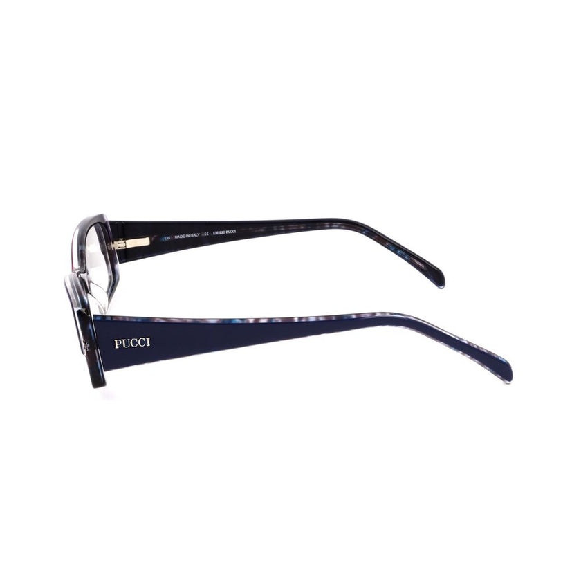 Emilio Pucci Blue Plastic Glasses (Frames) Emilio Pucci