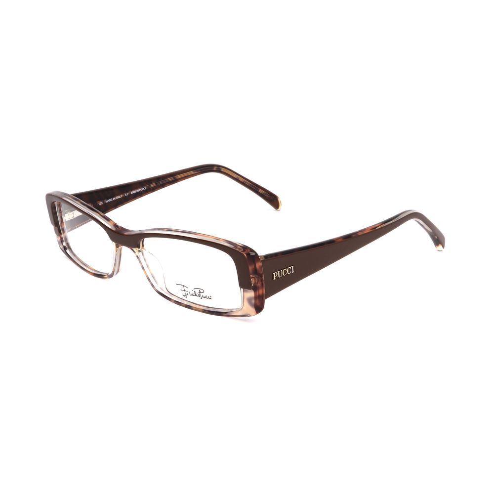 Emilio Pucci Brown Plastic Frames Emilio Pucci