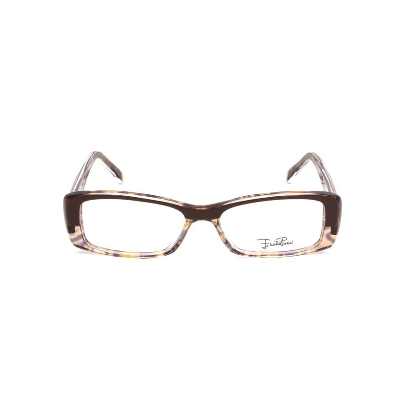 Emilio Pucci Brown Plastic Glasses (Frames) Emilio Pucci