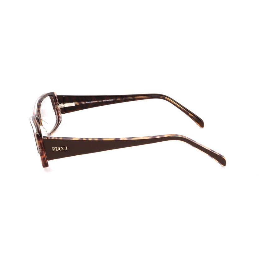 Emilio Pucci Brown Plastic Glasses (Frames) Emilio Pucci