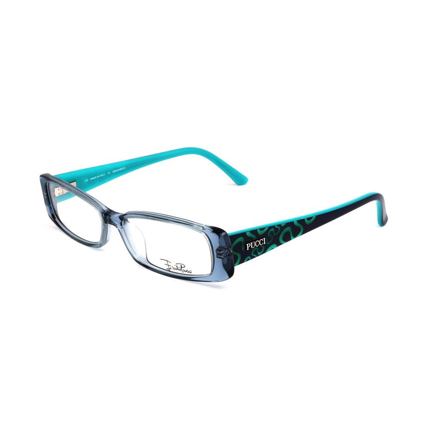 Emilio Pucci Blue Plastic Glasses (Frames) Emilio Pucci