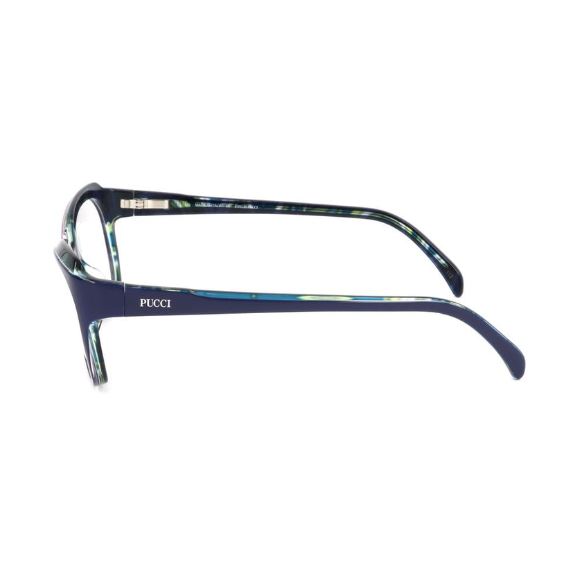 Emilio Pucci Blue Plastic Glasses (Frames) Emilio Pucci
