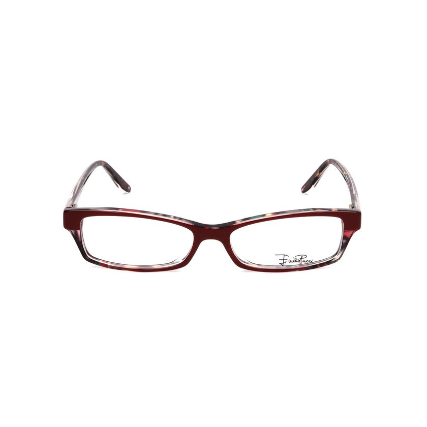 Emilio Pucci Red Plastic Glasses (Frames) Emilio Pucci