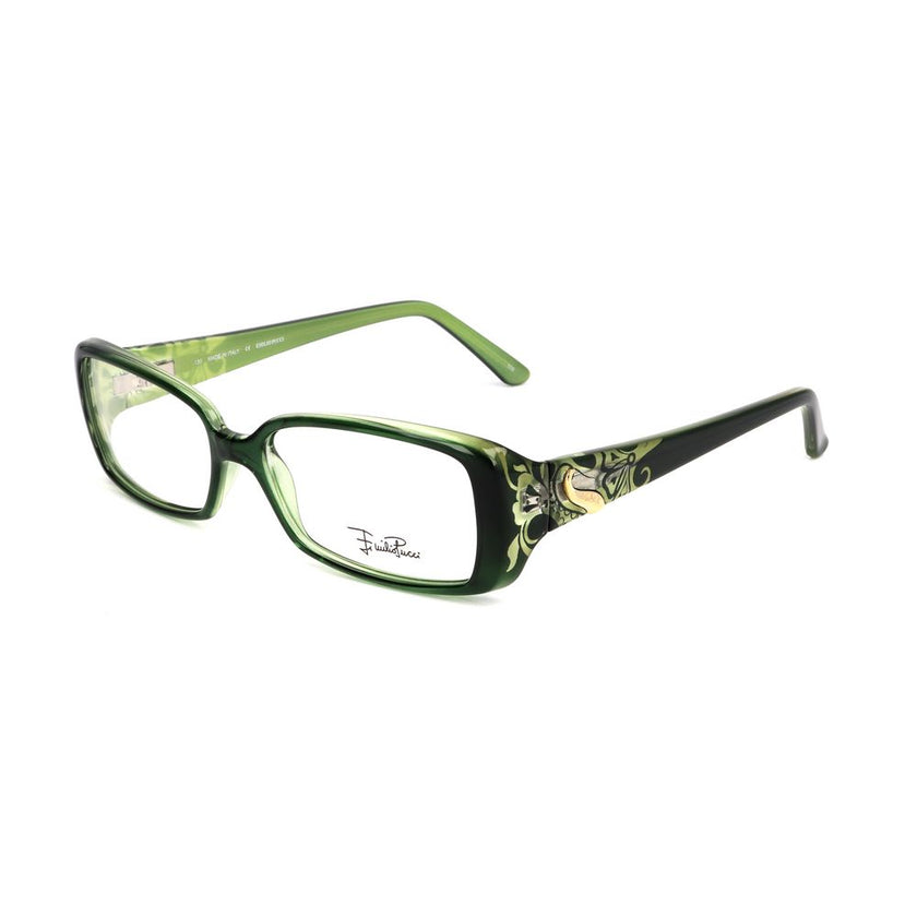 Emilio Pucci Green Plastic Glasses (Frames) Emilio Pucci