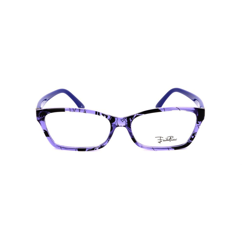 Emilio Pucci Blue Plastic Glasses (Frames) Emilio Pucci