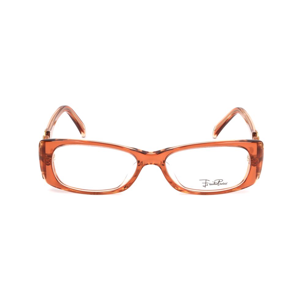 Emilio Pucci Orange Plastic Frames Emilio Pucci