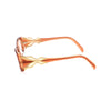Emilio Pucci Orange Plastic Frames Emilio Pucci
