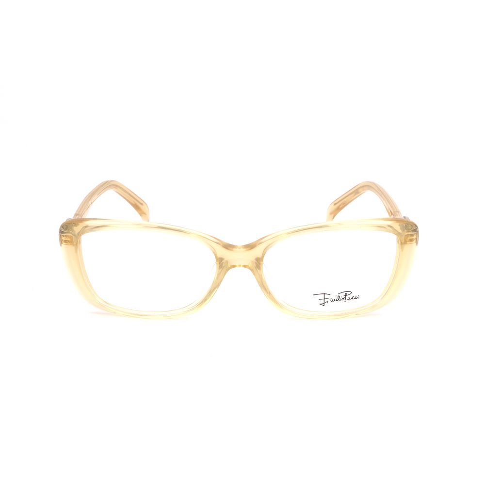 Emilio Pucci Orange Plastic Frames Emilio Pucci