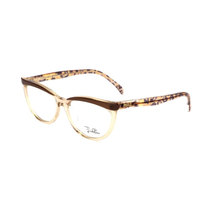 Emilio Pucci Brown Plastic Glasses (Frames) Emilio Pucci