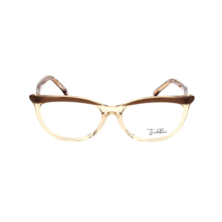 Emilio Pucci Brown Plastic Glasses (Frames) Emilio Pucci