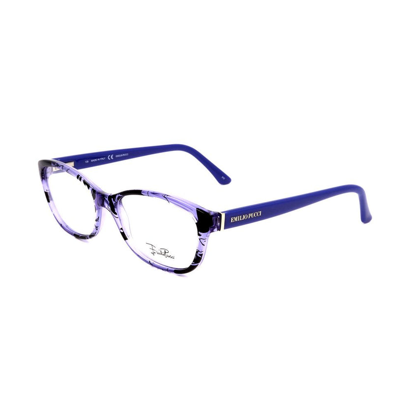 Emilio Pucci Blue Plastic Glasses (Frames) Emilio Pucci