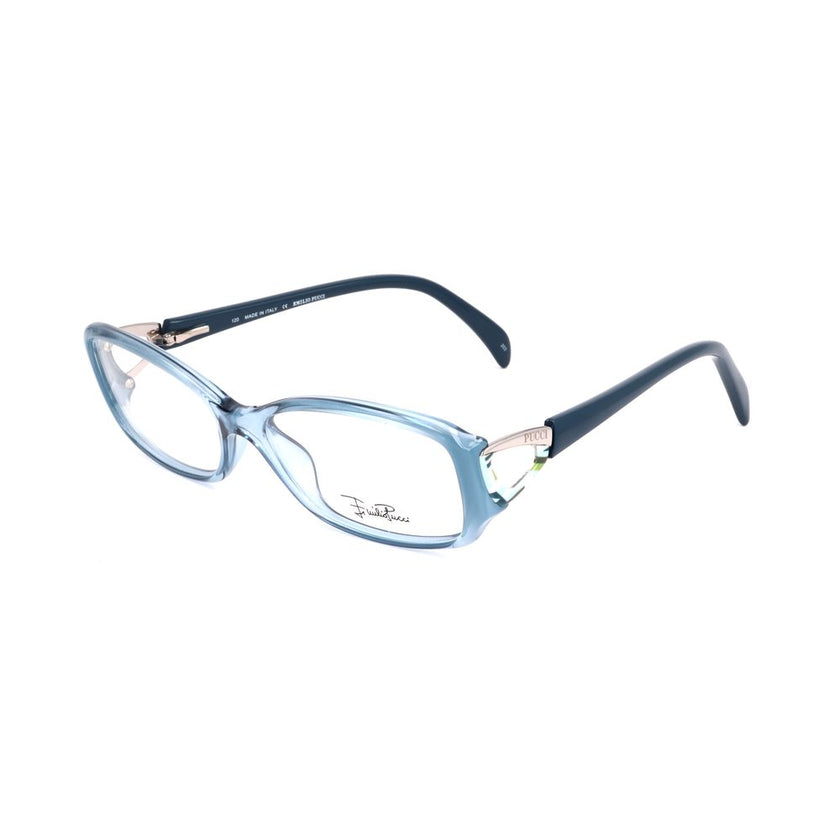 Emilio Pucci Blue Plastic Glasses (Frames) Emilio Pucci