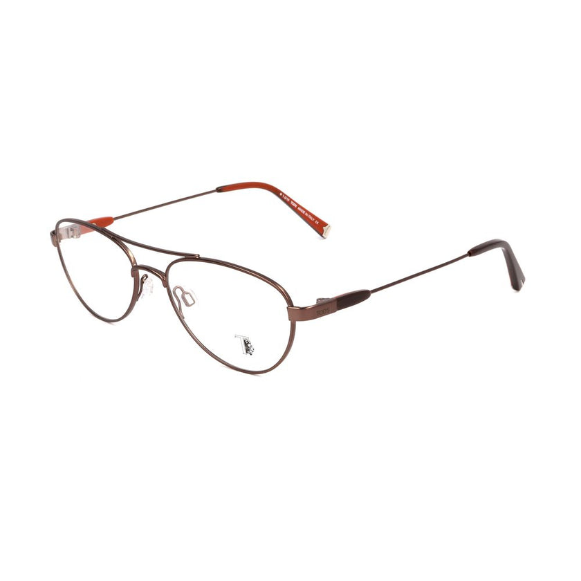 Tod's Brown Metal Glasses (Frames) Tod's