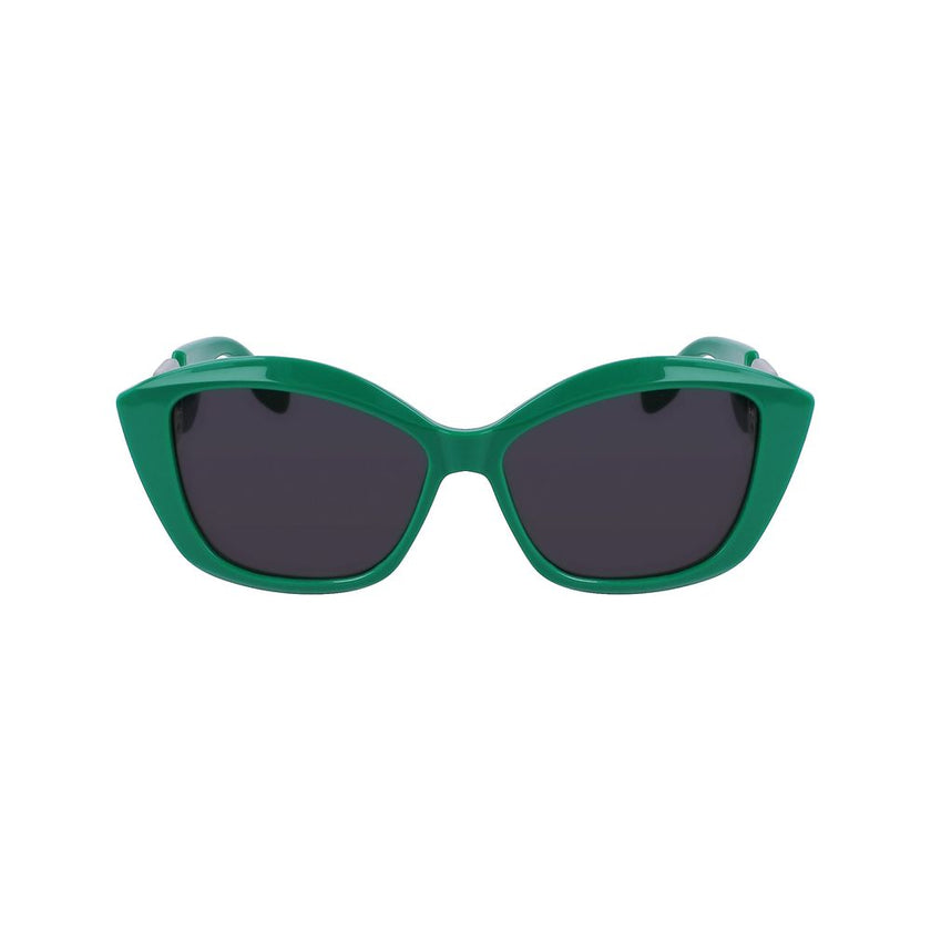 Karl Lagerfeld Green Injected Sunglasses Karl Lagerfeld