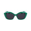 Karl Lagerfeld Green Injected Sunglasses Karl Lagerfeld