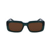 Karl Lagerfeld Green Injected Sunglasses Karl Lagerfeld