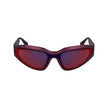 Karl Lagerfeld Red Injected Sunglasses Karl Lagerfeld