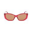 Karl Lagerfeld Red Injected Sunglasses Karl Lagerfeld