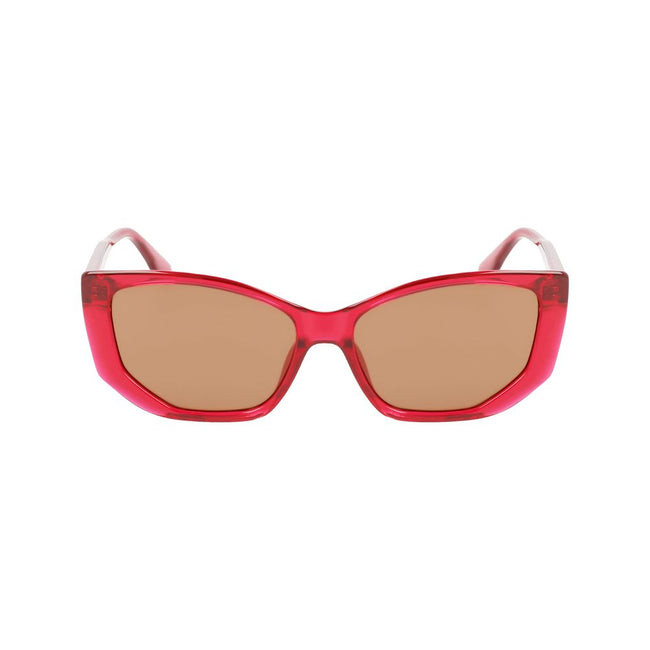 Karl Lagerfeld Red Injected Sunglasses Karl Lagerfeld