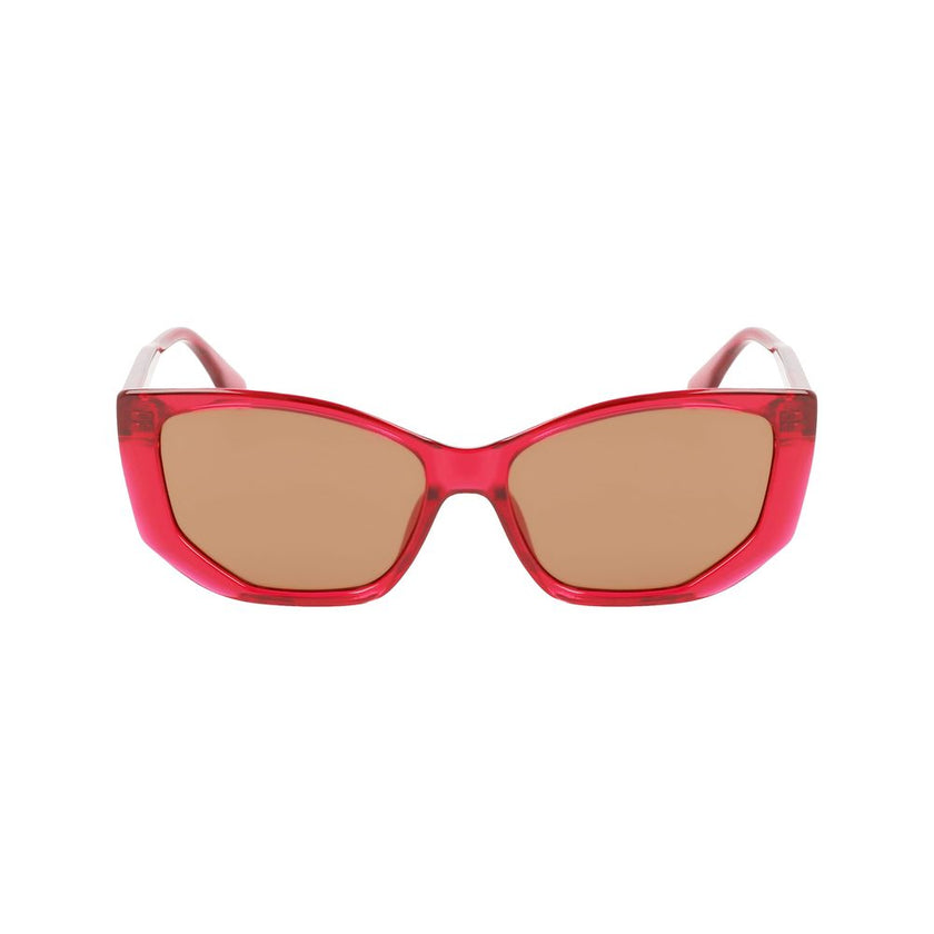 Karl Lagerfeld Red Injected Sunglasses Karl Lagerfeld