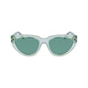Karl Lagerfeld Green Injected Sunglasses Karl Lagerfeld