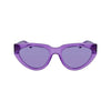 Karl Lagerfeld Purple Injected Sunglasses Karl Lagerfeld
