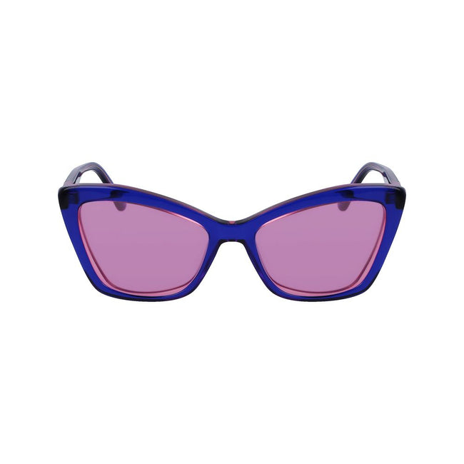Karl Lagerfeld Blue Acetate Sunglasses Karl Lagerfeld